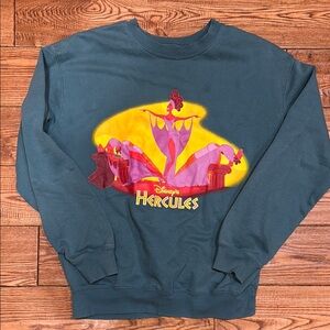 Disney Hercules Graphic womens Sweater - Green